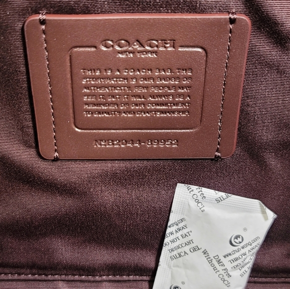 Coach Signature Laptop Bag Designer Breefcase NWT - Picture 10 of 13